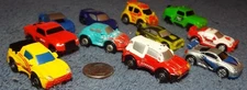 Lot HAS-1 of 11 Hasbro Micro Machine Plastic Assorted Automobiles