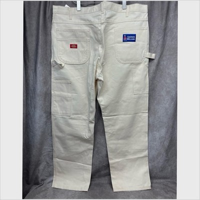 VINTAGE DICKIES SHERWIN WILLIAMS NWT DOUBLE KNEE PAINTER CARPENTER PANTS 40X30