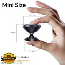 Coolpow 2 Pack Car Magnetic Phone Holder Mount, Strong Magnet Dash Mount