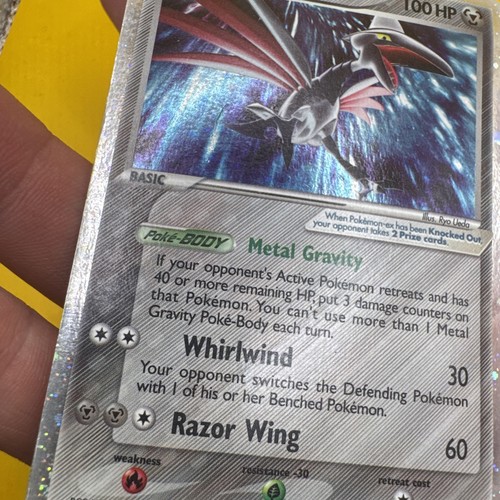 Skarmory EX Power Keepers 98/108 Holo Rare Pokemon TCG Card - Picture 8 of 23