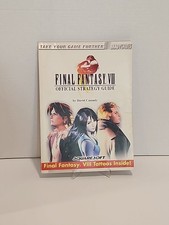 Final Fantasy VIII Official Strategy Guide David Cassady 1999 Vintage w/ tatoos
