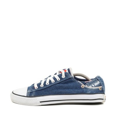 Lee Cooper Herren Denim Lo 13 Schuh Blau Denim-Obermaterial Sneaker EU 42