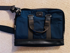 Genuine TUMI Messenger Bag Navy Blue Business Laptop Briefcase Tracer ID