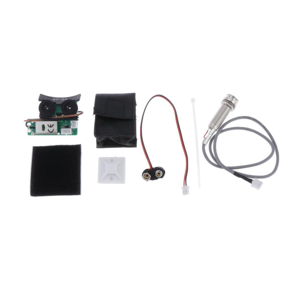 Système De Préampli Actif Silver Piezo Pickups Pour Micros De Guitare