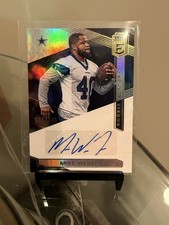 2019 Elite Rookie Auto Mike Weber Ohio State Dallas Cowboys #'d 106/149 NFL