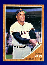 Willie Mays 1962 Topps #300 Giants HOF Centered EX MINT ST BV $800 *GWCARDS*