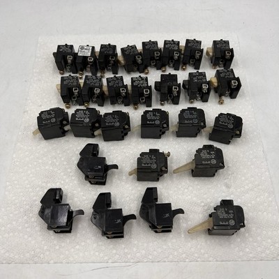 Lot Of Allen-Bradley 1495-N8 1495-G1 1495-G5 ICJK Auxiliary Contacts
