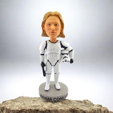 Star Wars Adam Conley Storm Trooper Miami Marlins SGA Bobblehead