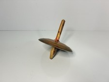 Vintage Wooden Spinning Top Toy