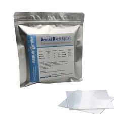 Dental Hard Splint, Thermoforming Materials for Vacuum Forming Machine 5''X 5''