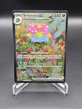 Venusaur EX 198/165 Scarlatto e Viola 151 Illustrazione Speciale Rara Ottime Condizioni