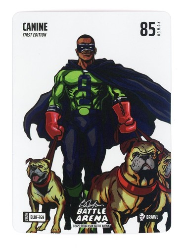 2026 Bo Jackson Battle Arena Canine `Kenneth Walker lll` Blizzard Battlefoil