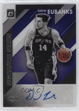2019-20 Panini Donruss Optic Signature Series Purple Prizm Drew Eubanks Auto ia4