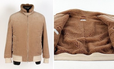 Brunello Cucinelli Corduroy / Shearling Wool / Cashmere Jacket - S - $8500