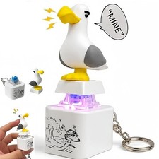 Seagull Mine Keychain, Seagull Mine Button Keychain TL