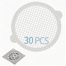 30PCS Disposable Shower Drain Hair Catcher Stickers,