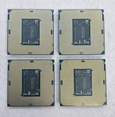 [LOT OF 4] Intel Xeon E-2224G SRFAW 3.50GHz CPU FAST FREE SHIPPING a