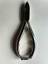 Steel Cuticle Nipper Silver Manual Nail Trimmer Manicure Pedicure Tool