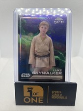 2025 Topps Chrome Star Wars - Purple 154/199 - Luke Skywalker
