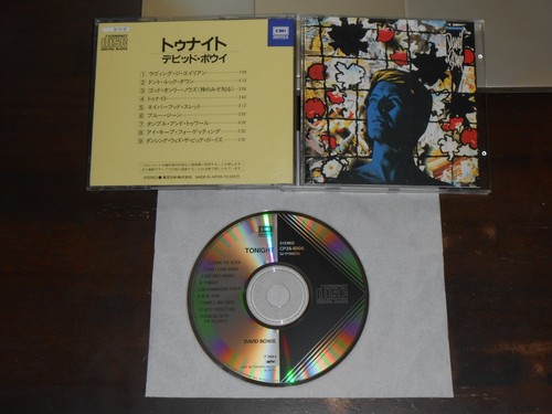 David Bowie Tonight CD Japan 9 Tracks EMI America CP35-5006