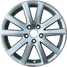 Refurbished 17x7.5 Machined Silver Wheel fits 2007-2011 Volkswagen EOS 560-69828