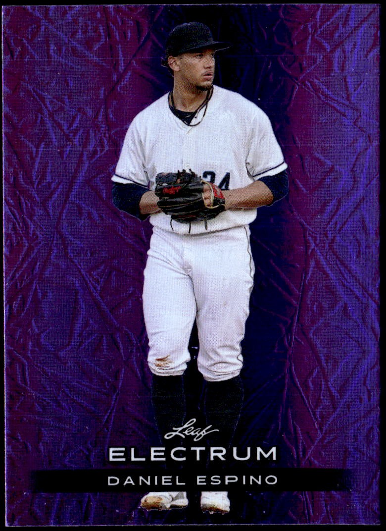 2024 Leaf Electrum #14 Daniel Espino Base Purple #/49 G2