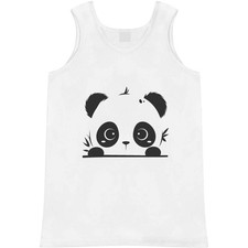 'Cute Panda Peeking' Adult Vest / Tank Top AV058753