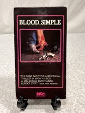 MCA Home Video Blood Simple VHS 1985 John Get...