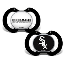 Baby Fanatics Cws2000: Chicago White Sox Pacifier 2-Pack One Size, Team Color