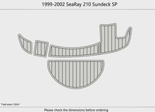 DuraEVA Seadek EVA Foam Boat flooring 1999-2002 SeaRay 210 Sundeck SP