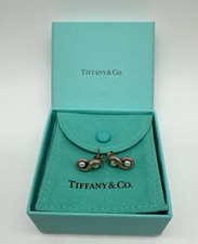 Aretes Tiffany & Co. de plata esterlina con perlas infinitas con caja 6,4 g #bgz
