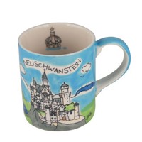 Mila Keramik StäDte-Becher Neuschwanstein| Ca. 250 Ml