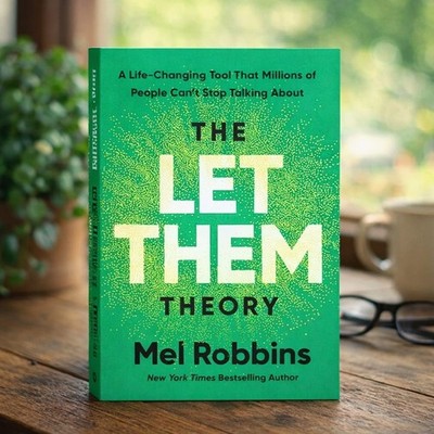 The Let Them Theory by Mel Robbins Self Help Motivational Book