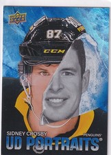 25/26 UD SERIES 2 SIDNEY CROSBY PORTRAITS INSERT #33