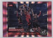 2021-22 Panini Donruss Franchise Features Holo Pink Laser Pascal Siakam #9 oh4