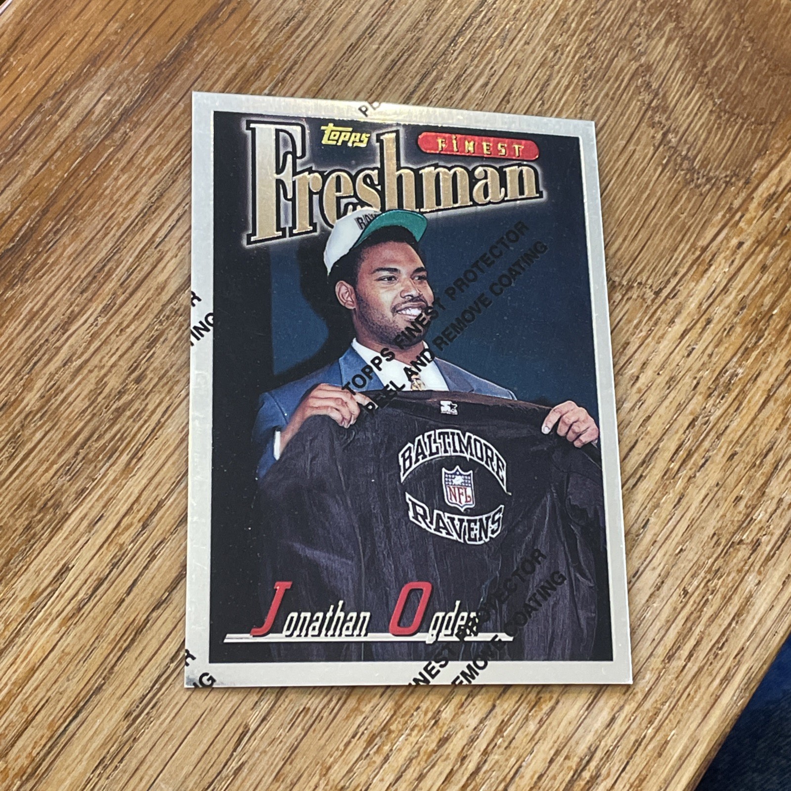 1996 Finest #308 Jonathan Ogden RC!!! ~ Cleveland Browns ROOKIE!!!