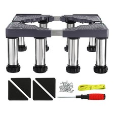 Mini Fridge Stand 8 Strong Feet Laundry Multi-Functional Adjustable Base
