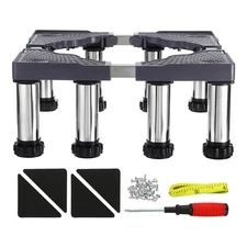 Mini Fridge Stand 8 Strong Feet Laundry Multi-Functional Adjustable Base