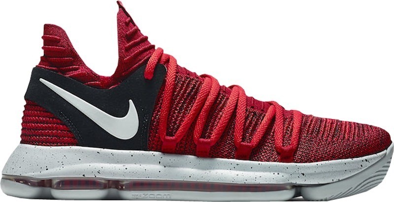 Nike Zoom KD 10 NFS University Red for Sale | Authenticity  display picture 1