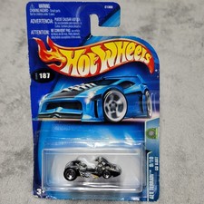 Hot Wheels 2003 Alt Terrain Go Kart Black White Seat 9/10 Sealed New MOC C1366