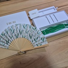 Christian Dior Folding Fan - Japan Limited Novelty - Made in Japan