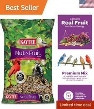 Nut  Fruit Blend Wild Bird Food, 5 lb - Energize Your Backyard Birds