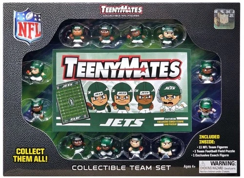 New York Jets NFL TeenyMates Collectible Team Set (12)