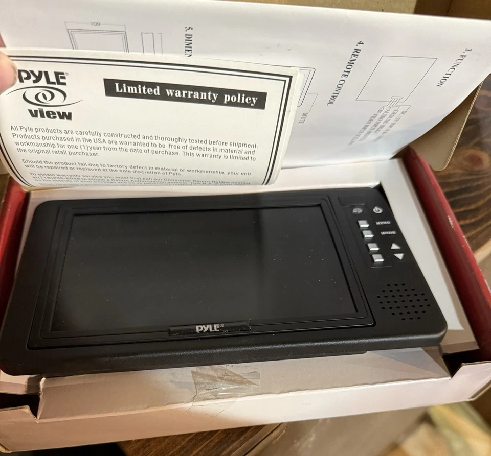 7 monitores Pyle View de reposacabezas. Todo nuevo. ¡Audio y video personalizados para automóvil! Foto 3 de 4