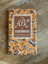 The ABC’s of Casseroles Peter Pauper Press First Edition 1954 Hardcover DJ