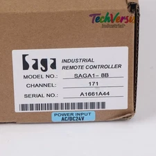 NEW SAGA1-L8B 1 Receiver + 1 Transmitter Crane Wireless Remote Controller DC24V