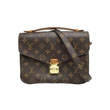 LOUIS VUITTON Pochette Metis Monogram PVC Shoulder Bag