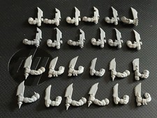 Orcs & Goblins bits: 24 Orc Boyz arms 12 left 12 right Warhammer Fantasy