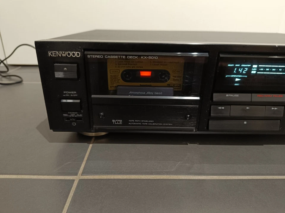 Kenwood KX-5010 Stereo Kassettendeck / Tapedeck / Super Tille / ATCS - Bild 2 von 4