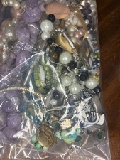 Mixed Costume Jewelry Lot Unsorted Variety Bag 1.65 lb lot 7